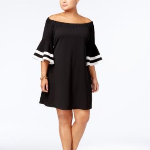 Dresses & Skirts - Bell Sleeve Of the Shoulder Dress